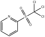 Pyridine, 2-[(trichloromethyl)sulfonyl]- Structure