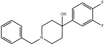 4-Piperidinol, 4-(3,4-difluorophenyl)-1-(phenylmethyl)-