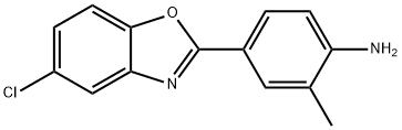 4-(5-氯苯并[D]恶唑-2-基)-2-甲基苯胺, 874592-01-5, 结构式