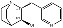 (trans)-2-(pyridin-3-ylmethyl)quinuclidin-3-ol Structure
