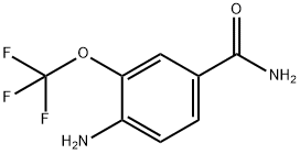 Benzamide, 4-amino-3-(trifluoromethoxy)- 化学構造式