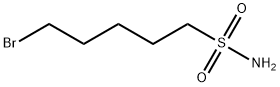 1-Pentanesulfonamide, 5-bromo- 化学構造式