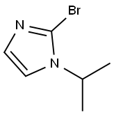 1H-Imidazole, 2-bromo-1-(1-methylethyl)- 化学構造式