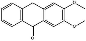 9(10H)-Anthracenone, 2,3-dimethoxy- 化学構造式