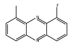 Phenazine, 1-fluoro-9-methyl-,875714-40-2,结构式