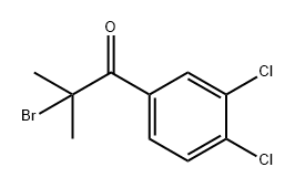 1-Propanone, 2-bromo-1-(3,4-dichlorophenyl)-2-methyl-|