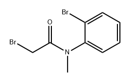 Acetamide, 2-bromo-N-(2-bromophenyl)-N-methyl- Struktur
