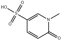 3-Pyridinesulfonic acid, 1,6-dihydro-1-methyl-6-oxo- 化学構造式