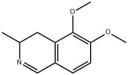 5,6-Dimethoxy-3-methyl-3,4-dihydroisoquinoline Struktur