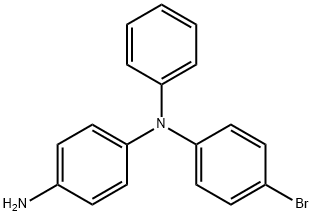 1,4-Benzenediamine, N1-(4-bromophenyl)-N1-phenyl-,876903-34-3,结构式