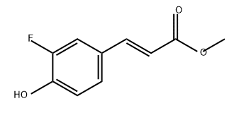 2-Propenoic acid, 3-(3-fluoro-4-hydroxyphenyl)-, methyl ester, (2E)-