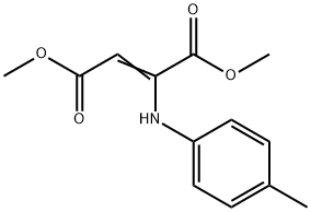 2-Butenedioic acid, 2-[(4-methylphenyl)amino]-, 1,4-dimethyl ester Struktur