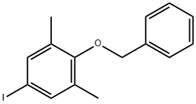 Benzene, 5-iodo-1,3-dimethyl-2-(phenylmethoxy)-|