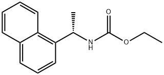 Carbamic acid, [1-(1-naphthalenyl)ethyl]-, ethyl ester, (S)- (9CI) Structure