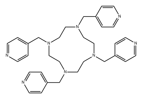 1,4,7,10-Tetraazacyclododecane, 1,4,7,10-tetrakis(4-pyridinylmethyl)-|