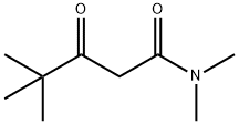 Pentanamide, N,N,4,4-tetramethyl-3-oxo- Struktur