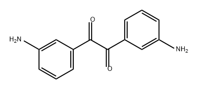 1,2-双(3-氨基苯基)乙烷-1,2-二酮, 879015-05-1, 结构式