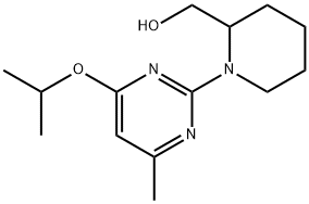 2-Piperidinemethanol, 1-[4-methyl-6-(1-methylethoxy)-2-pyrimidinyl]-