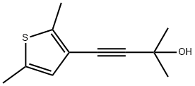 3-Butyn-2-ol, 4-(2,5-dimethyl-3-thienyl)-2-methyl-