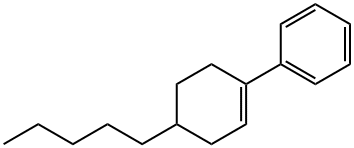 Benzene, (4-pentyl-1-cyclohexen-1-yl)-,88069-97-0,结构式