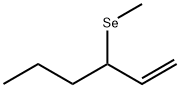 1-Hexene, 3-(methylseleno)-,88088-14-6,结构式