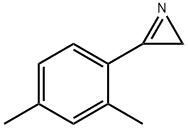 3-(2,4-Dimethylphenyl)-2H-azirine,88089-31-0,结构式