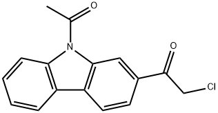 Ethanone, 1-(9-acetyl-9H-carbazol-2-yl)-2-chloro-