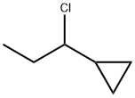 Cyclopropane, (1-chloropropyl)- Structure
