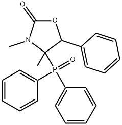 2-Oxazolidinone, 4-(diphenylphosphinyl)-3,4-dimethyl-5-phenyl-