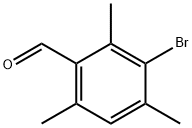 3-溴-2,4,6-三甲基苯甲醛, 88174-27-0, 结构式