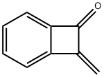 Bicyclo[4.2.0]octa-1,3,5-trien-7-one, 8-methylene- Struktur