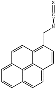 Pyrene, 1-(isothiocyanatomethyl)- Structure