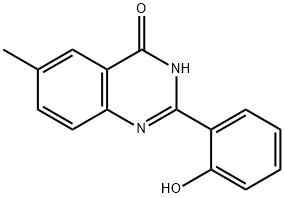 2-(2-Hydroxyphenyl)-6-methylquinazolin-4(1H)-one Structure