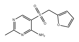 882259-93-0 5-[(呋喃-2-基)甲磺酰基]-2-甲基嘧啶-4-胺