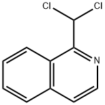 Isoquinoline, 1-(dichloromethyl)- Struktur