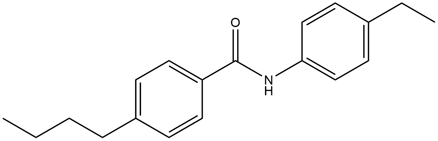 4-Butyl-N-(4-ethylphenyl)benzamide Structure