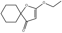 2-Ethoxy-1-oxaspiro[4.5]dec-2-en-4-one 结构式