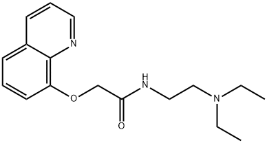 N-(2-(Diethylamino)ethyl)-2-(quinolin-8-yloxy)acetamide Structure