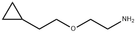 Ethanamine, 2-(2-cyclopropylethoxy)- Structure