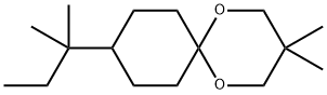 3,3-Dimethyl-9-(tert-pentyl)-1,5-dioxaspiro[5.5]undecane,883837-12-5,结构式