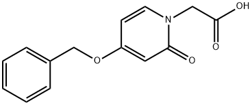 (4-(BENZYLOXY)-2-OXO-1(2H)-PYRIDINYL)ACETIC ACID,884048-63-9,结构式