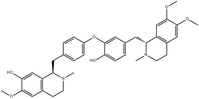 (R)-1-(4-(5-(((R)-6,7-Dimethoxy-2-methyl-1,2,3,4-tetrahydroisoquinolin-1-yl)methyl)-2-hydroxyphenoxy)benzyl)-6-methoxy-2-methyl-1,2,3,4-tetrahydroisoquinolin-7-ol|