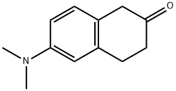 6-(Dimethylamino)-3,4-dihydronaphthalen-2(1H)-one Struktur