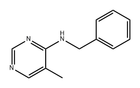 N-苄基-5-甲基嘧啶-4-胺,88613-87-0,结构式