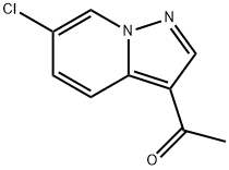 1-(6-氯吡唑并[1,5-A]吡啶-3-基)乙烷-1-酮, 886221-90-5, 结构式