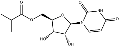 Uridine, 5'-(2-methylpropanoate) (9CI) Struktur