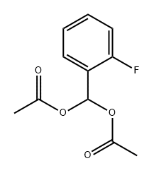 Methanediol, 1-(2-fluorophenyl)-, 1,1-diacetate,887138-02-5,结构式