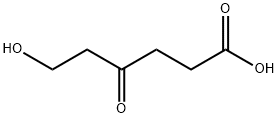 Hexanoic acid, 6-hydroxy-4-oxo- Structure