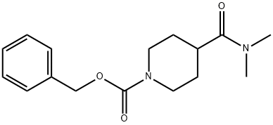 887757-52-0 1-Piperidinecarboxylic acid, 4-[(dimethylamino)carbonyl]-, phenylmethyl ester