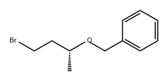 (R)-(((4-溴丁-2-基)氧基)甲基)苯 结构式
